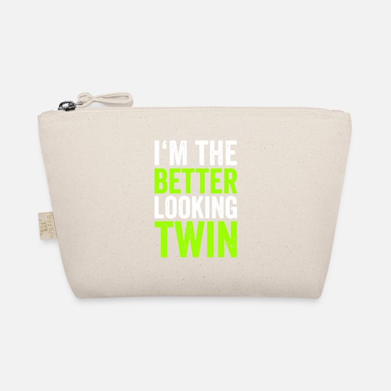 Better Looking Twin Neon Typography Organic Pouch