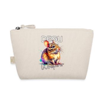 Degu Whisperer - Organic Pouch - nature - Front