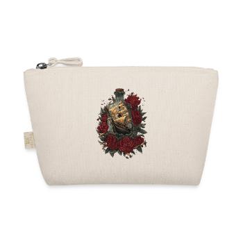 Ship in Bottle - Roses and Freedom - Organic Pouch - nature - Front