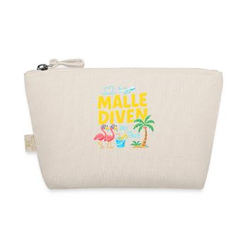 Malle Divas On Tour Women's Flamingo Mallorca Party - Organic Pouch - nature - Front