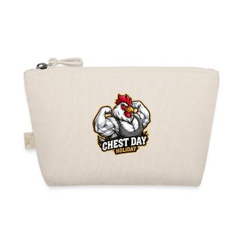 Journée poitrine drôle de poulet de sport pour hommes - Trousse biologique - nature - Devant