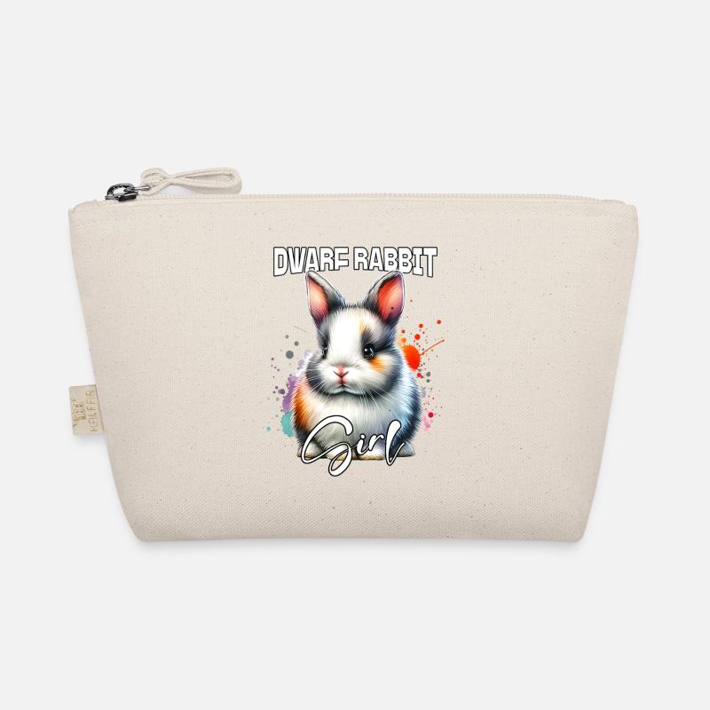 Dwarf Rabbit Girl Dwarf Rabbit Organic Pouch