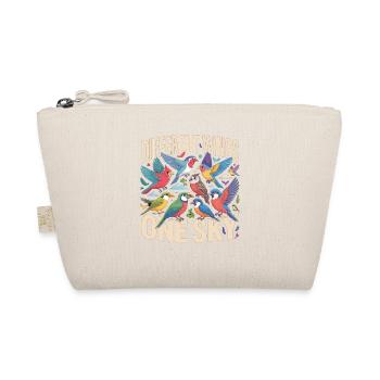 Different Wings One Sky Bird - Organic Pouch - nature - Front