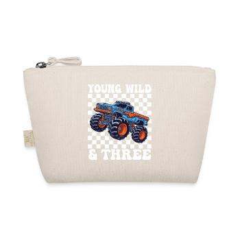 Young Wild & Three Monster Truck - Organic Pouch - nature - Front