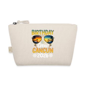 Équipe d’anniversaire Cancún 2026 - Trousse biologique - nature - Devant