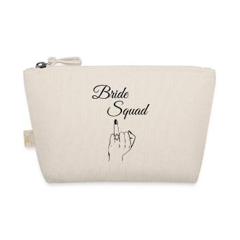 Edgy Bride Squad - Organic Pouch - nature - Front