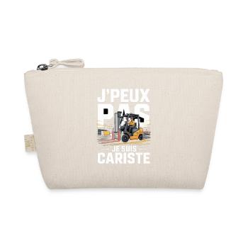 T-Shirt Cariste Homme Style Workwear Cadeau Drôle - Trousse biologique - nature - Devant
