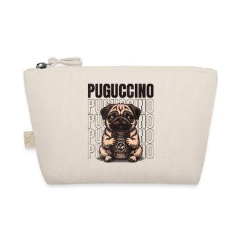 Puguccino Pug Kaffee & Coffee Vibes - Organic Pouch - nature - Front