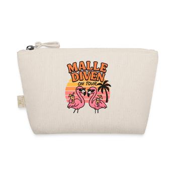 Malle Divas On Tour Women's Flamingo Mallorca Party - Organic Pouch - nature - Front