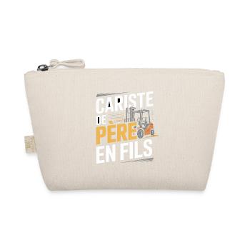 T-Shirt Cariste Père En Fils Original - Trousse biologique - nature - Devant