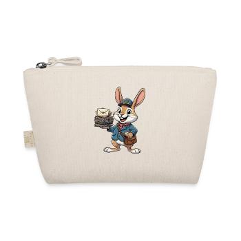 Rabbit en facteur avec une pile de lettres - Trousse biologique - nature - Devant