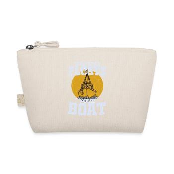 Whatever Floats Your Boat Sailor Sail Captain - Bio-Täschchen - Natur - Vorne
