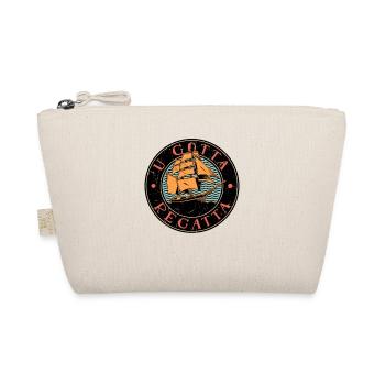 U Gotta Regatta Captain Sail Sailor - Organic Pouch - nature - Front