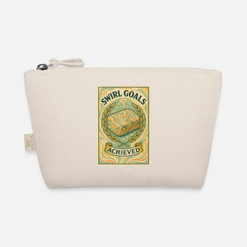 Swirl goals achieved | Soapmaking Organic Pouch