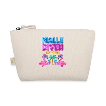 Malle Divas On Tour Women's Flamingo Mallorca Party - Organic Pouch - nature - Front