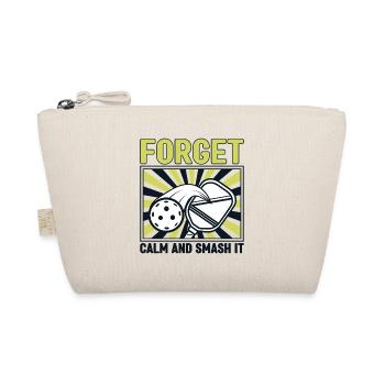 Forget silence – beat it! - Organic Pouch - nature - Front
