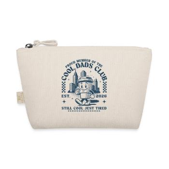 Lustiges Cool Dads Club Est. 2026 Retro Kaffee - Bio-Täschchen - Natur - Vorne