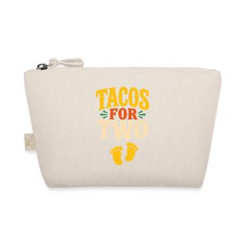 Femme enceinte adore les tacos pour deux (grossesse) - Trousse biologique - nature - Devant
