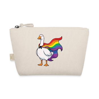 Mois de la Fierté LGBTQ - Drôle d’Oie Fière - Trousse biologique - nature - Devant