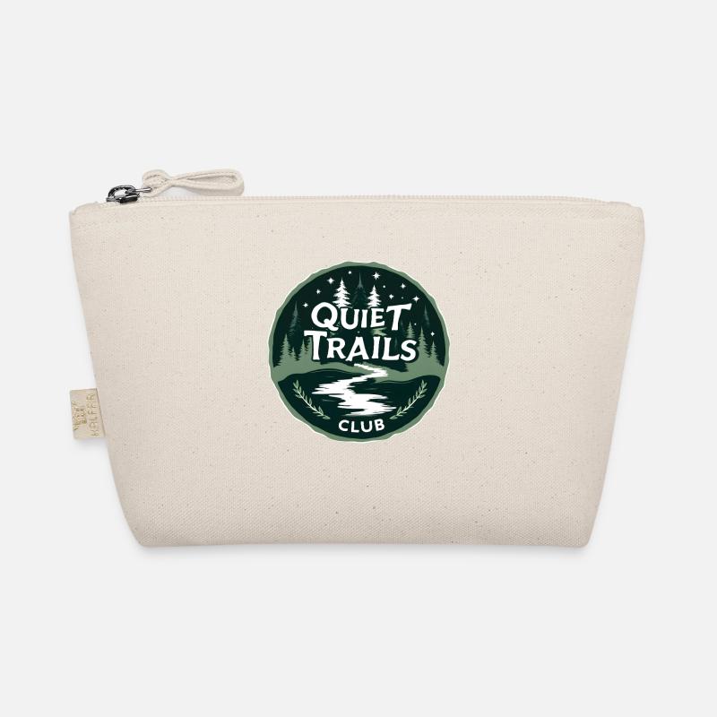 Quiet Trails Club Slow Hiking Forest Organic Pouch