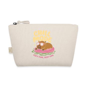 Chill Mode Capybara No Rush - Bio-Täschchen - Natur - Vorne