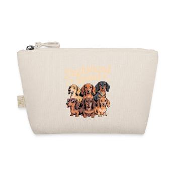 Dachshund Squad - Organic Pouch - nature - Front