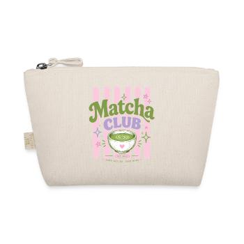 Matcha Club - Aesthetic Retro Green Tea - Organic Pouch - nature - Front
