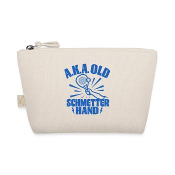AKA Old Schmetterhand Padel Tennis Schläger Sport - Bio-Täschchen - Natur - Vorne