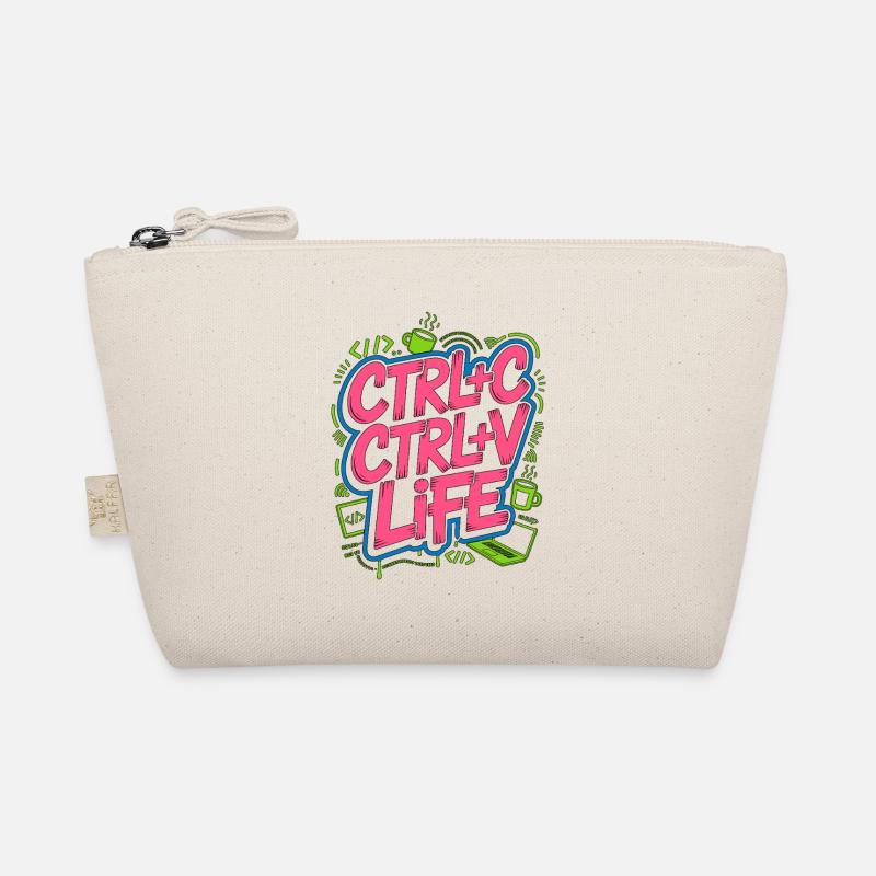 Remote Developer Ctrl+C Ctrl+V Life Web Developer Organic Pouch