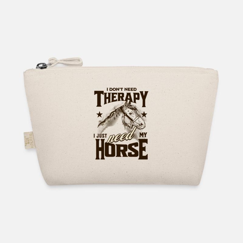 Pferdetherapie-Humor Bio-Täschchen