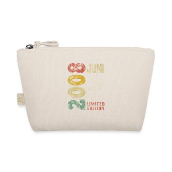 Vintage Limited Edition Juni 2008 Geburtstag - Bio-Täschchen - Natur - Vorne