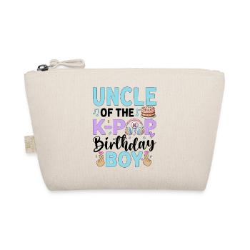 Oncle du garçon anniversaire de la K-Pop - Trousse biologique - nature - Devant
