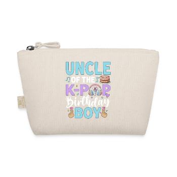 Oncle du garçon anniversaire de la K-Pop - Trousse biologique - nature - Devant