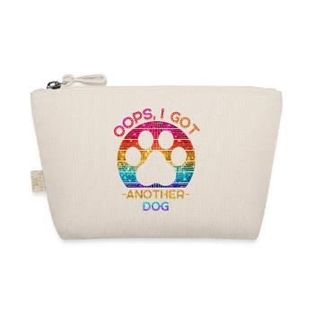 Oops I Got Another Dog - Hunde Retro Design - Organic Pouch - nature - Front
