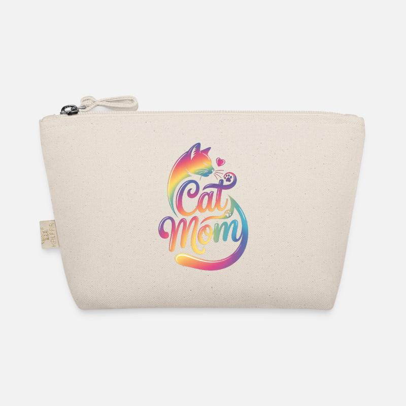 Maman chat, Maman chat, motif coloré de chat Trousse biologique