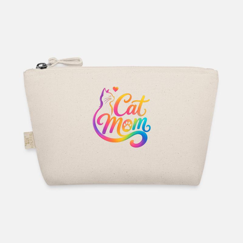 Maman chat, Maman chat, motif coloré de chat Trousse biologique