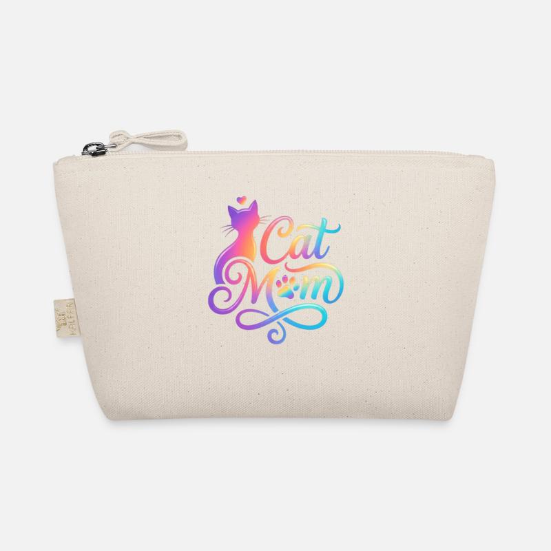Maman chat, Maman chat, motif coloré de chat Trousse biologique