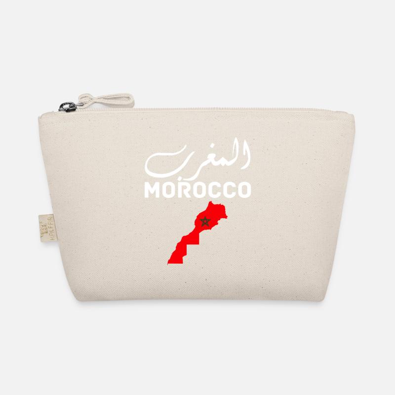 Morocco Graphic Funny Morocco Nation Flag Morocco Trousse biologique