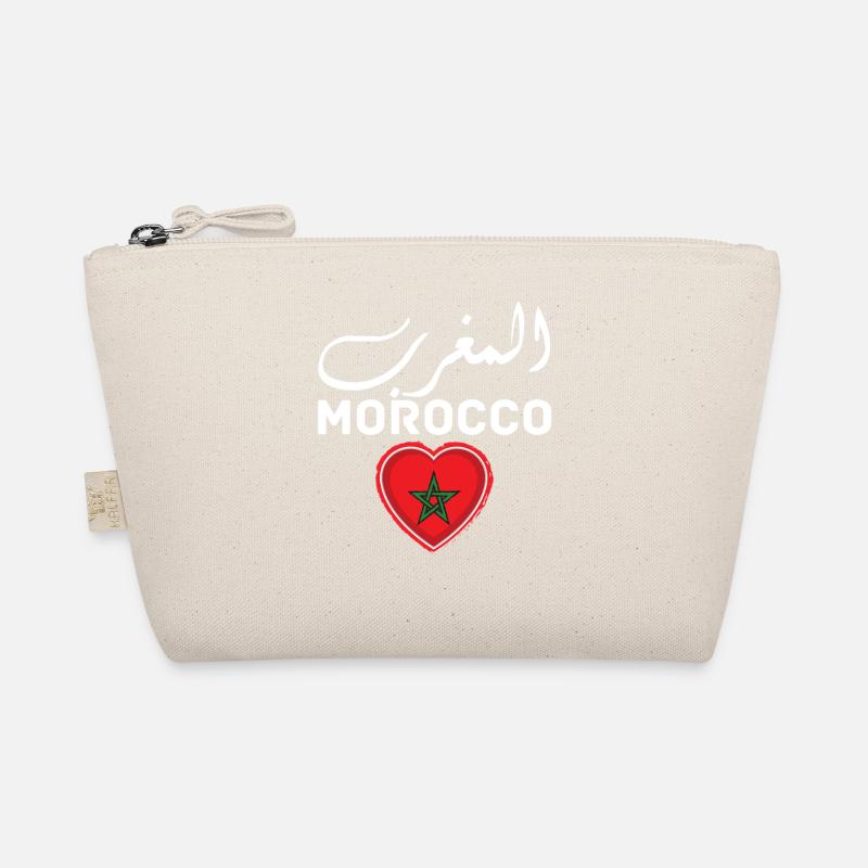 Morocco Graphic Funny Morocco Nation Flag Morocco Trousse biologique
