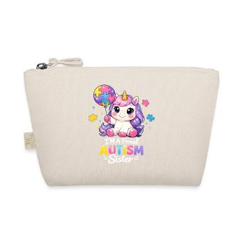 Autisme Sœur Fière Licorne Cadeau - Trousse biologique - nature - Devant