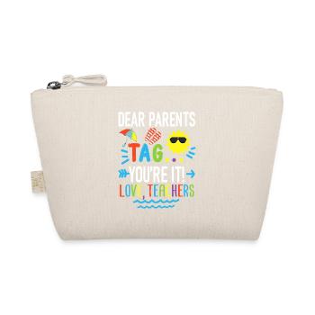 Liebe Eltern Tag You're It Tee - Bio-Täschchen - Natur - Vorne