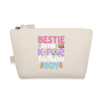 Meilleur ami du garçon d’anniversaire K-Pop - Trousse biologique - nature - Devant