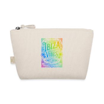 Ibiza Vibes Bunt - Bio-Täschchen - Natur - Vorne