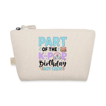 Membre de l’équipe K-Pop Birthday Boy - Trousse biologique - nature - Devant