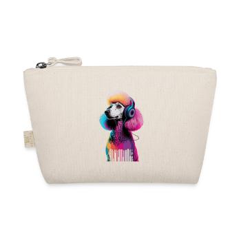 Caniche avec un casque - Trousse biologique - nature - Devant