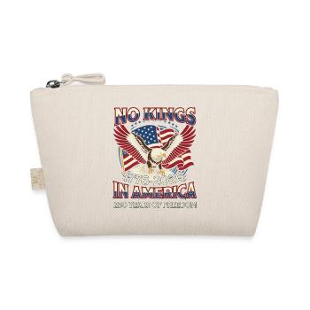 No Kings America Freedom 250 Years - Organic Pouch - nature - Front