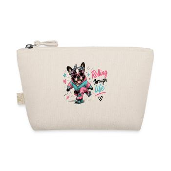 Rolling Dog – Joie de vivre - Organic Pouch - nature - Front