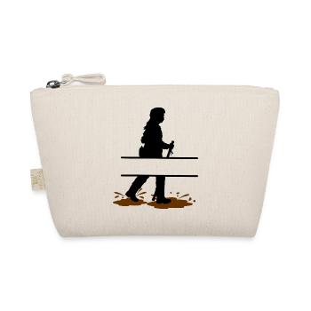 Wadloper Girl Custom – Strandspaß - Bio-Täschchen - Natur - Vorne