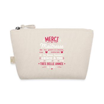 Merci Maîtresse CM2 Année Très Belle - Trousse biologique - nature - Devant