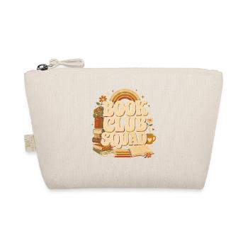 Book Club Squad Cozy Retro - Organic Pouch - nature - Front